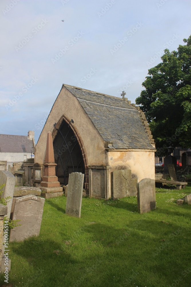 Old St Mary's Church and burial ground, Banff.