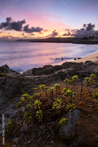 Kapalua Maui at Sunrise, Hawaii photo