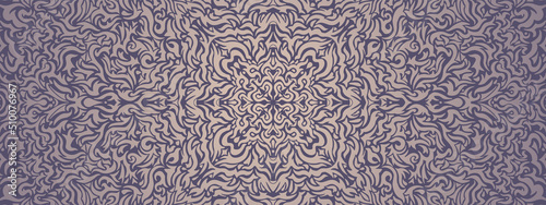 Royal baroque art background