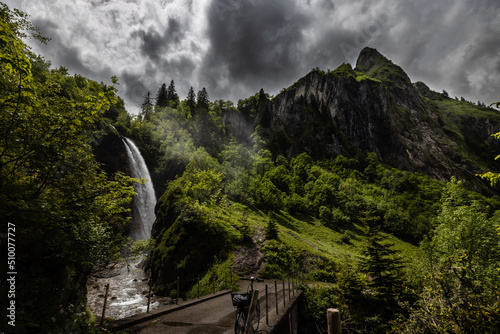 Stuibenfall im Oytal bei Oberstdorf photo