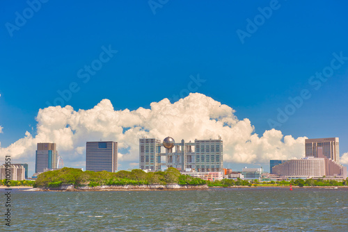 Photography Blue Sky and Cloud in Odaiba
