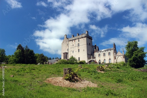 Delgatie Castle, Aberdeenshire.