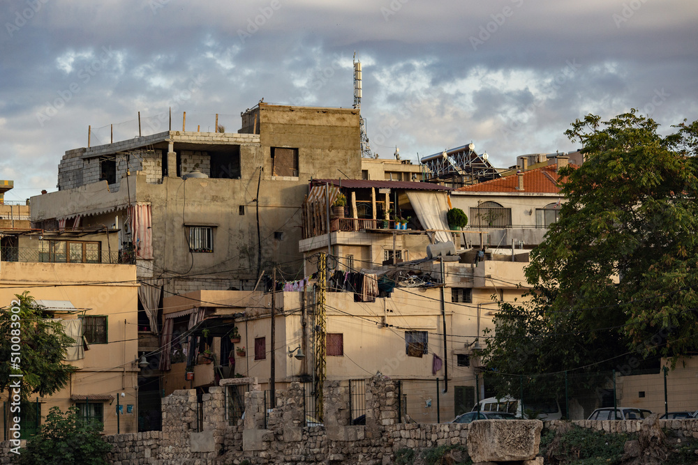 Israeli airstrike targets the area between the towns of Brital and Tayyiba in southern Baalbek, eastern Lebanon.