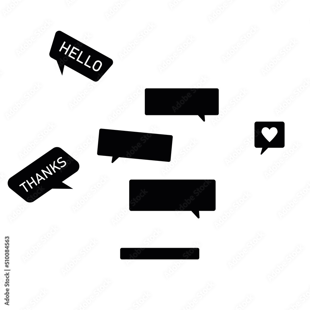 message icon or logo isolated sign symbol vector illustration - high quality black style vector icons message icon or logo isolated sign symbol vector illustration - high quality black style vector icons