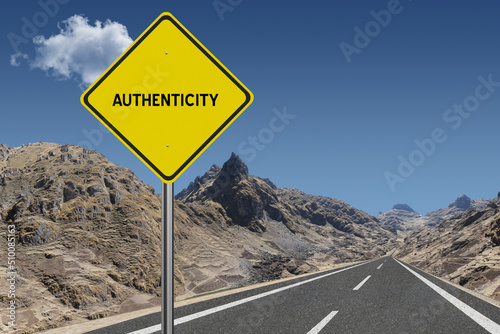Authenticity word for genuine concept.