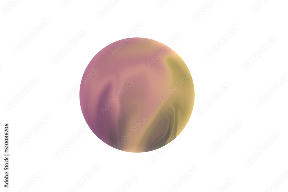 Obraz premium Gradient Sphere Balls for Graphic and Poster Design