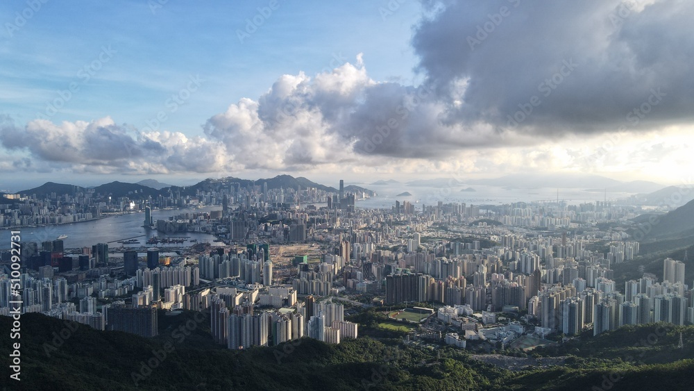 Fototapeta premium Hong Kong From Above