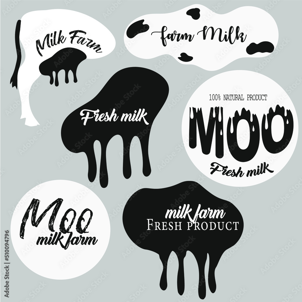 logo-sticker-brand-for-a-dairy-farmer-stock-vector-adobe-stock