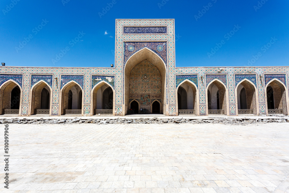 Miriarab Madrasah In Bukhara Uzbekistan, Central Asia
