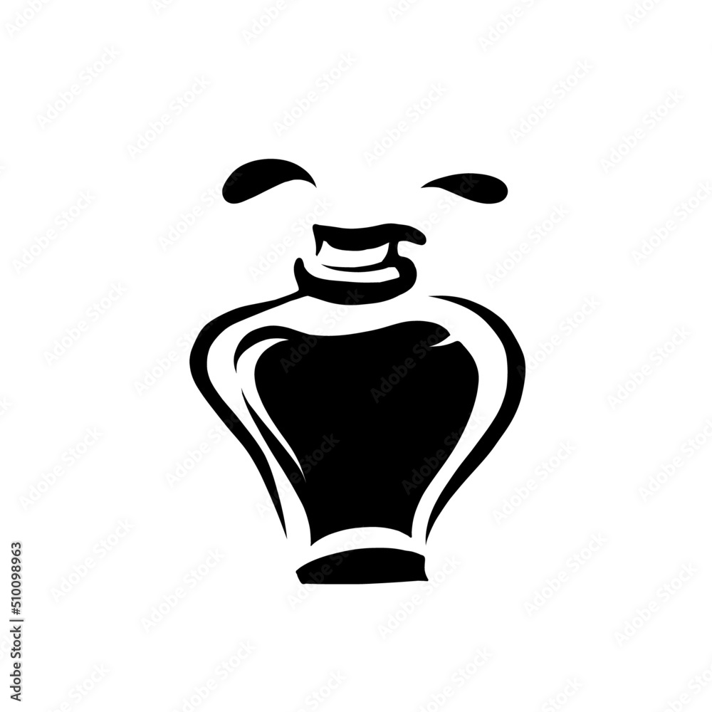 Obraz premium drawing digital graphics art contours sketch advertising logo graphic element resource beauty pattern nail polish manicure nails