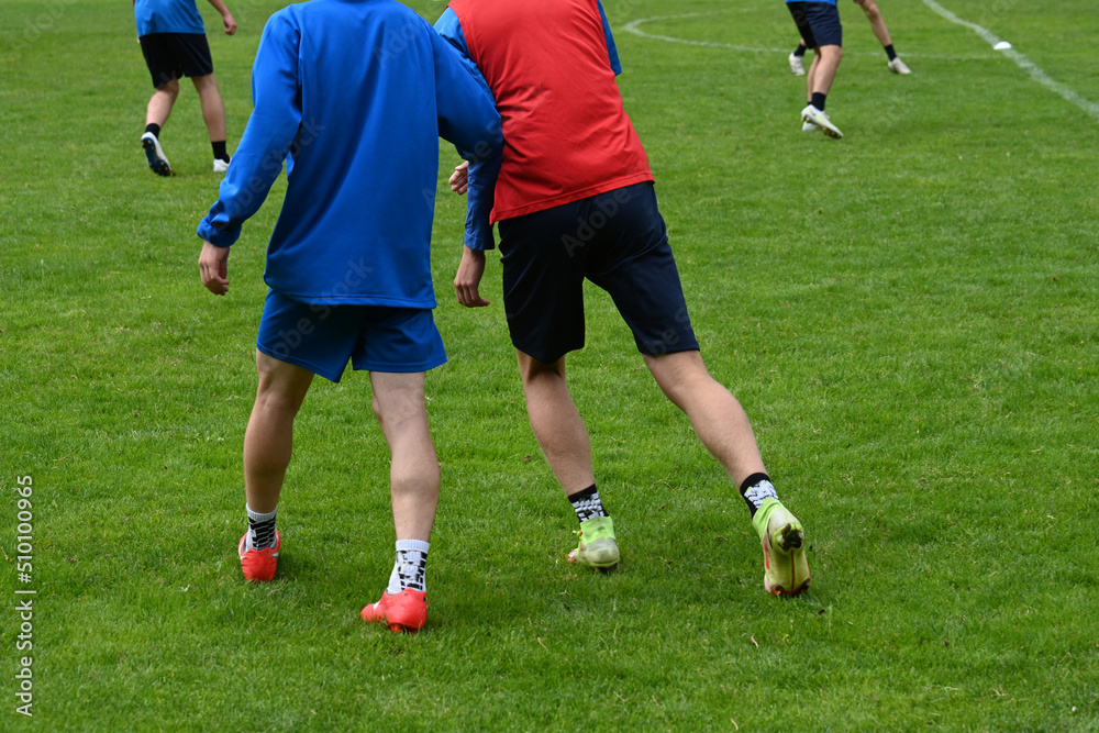 Fototapeta premium giocatori calcio 