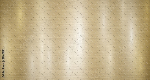 Abstract metallic background in golden colors with highlights and non slip corrugation