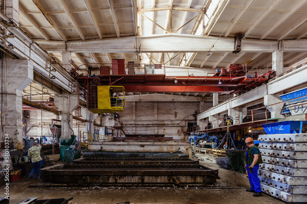 Reinforced concrete slabs production line Reinforced concrete slabs production line