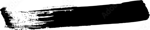 Black Ink Dry Stroke 4 Brush