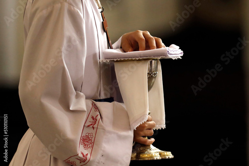 Faith and religion. Catholic church. photo