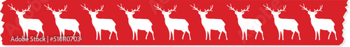 Red Tape Deers Illustration