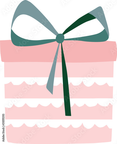 Red Gift Box Illustration