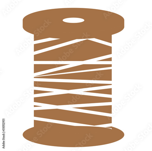 Sewing threads element