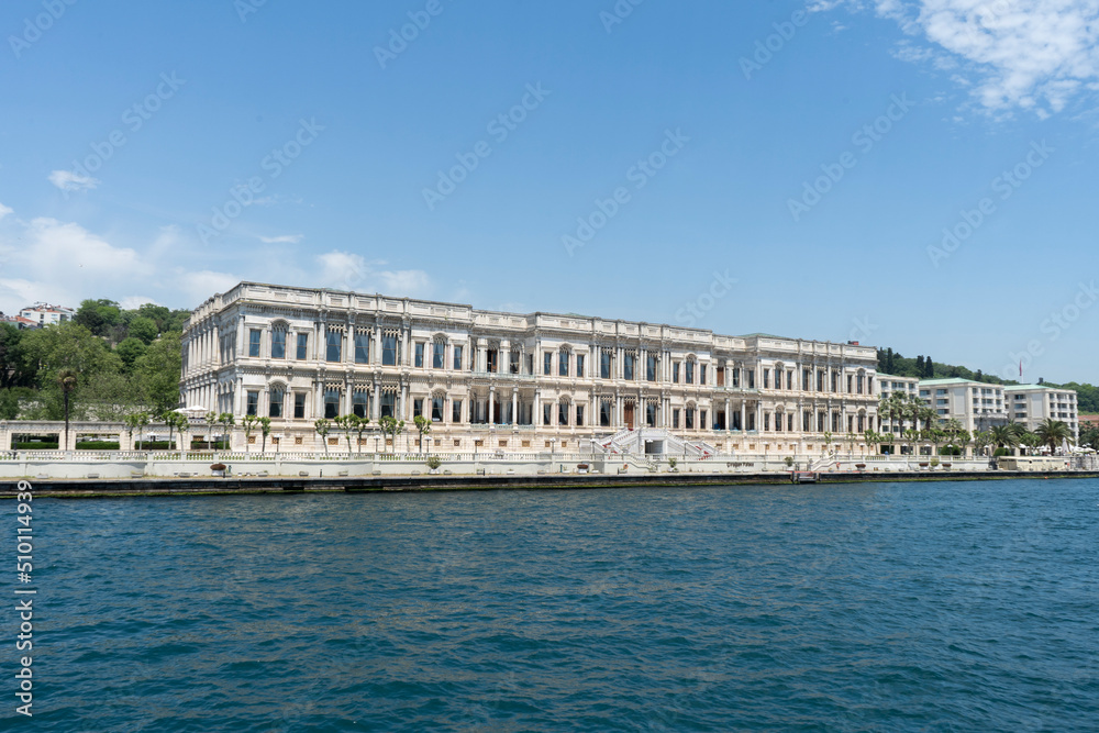 Çırağan Palace, inherited from the Ottoman Empire in Istanbul, Beşiktaş