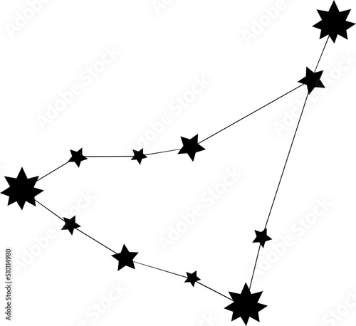 Capricorn zodiac constellation