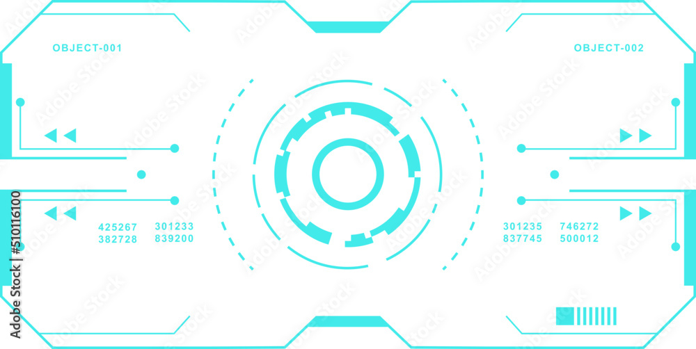 Modern Hud Futuristic Interface Overlays