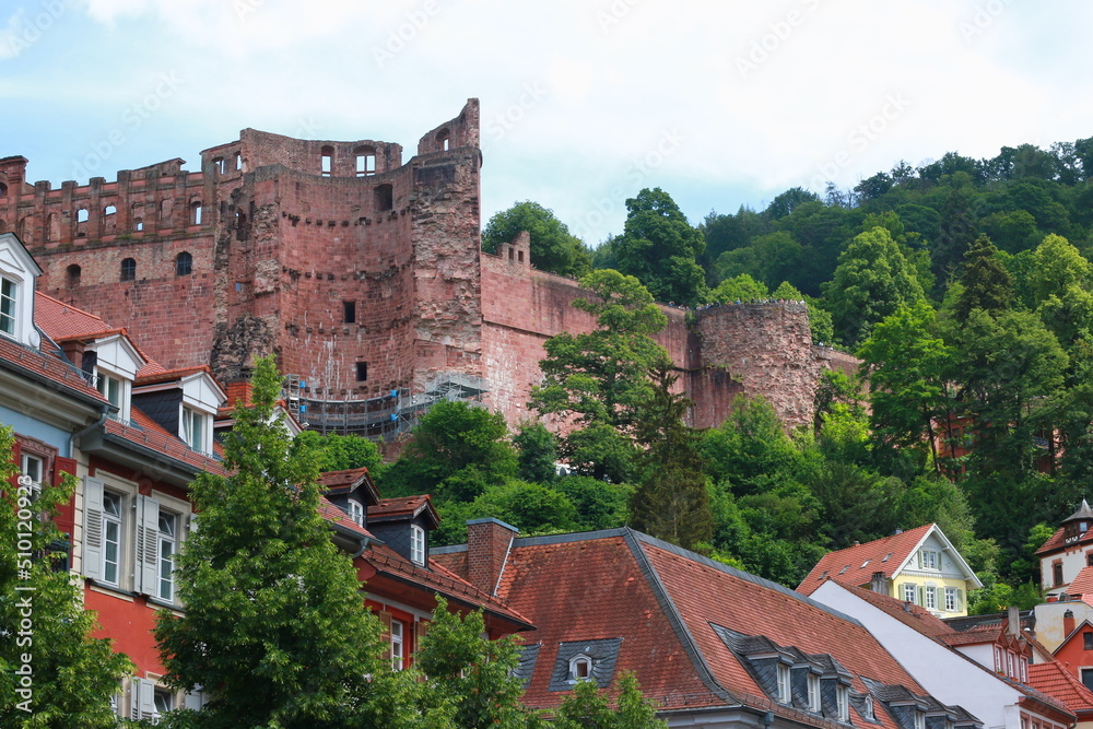 Schlossruine in Heidelberg
