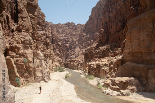 Wadi Mujib Hiker photo
