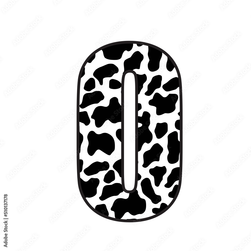 cow print font svg, cow pattern half print font letters alphabet svg