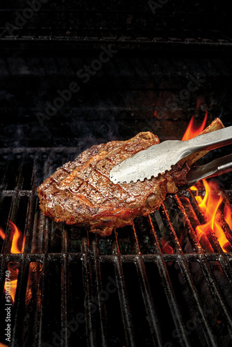 French Ribeye on the Grill