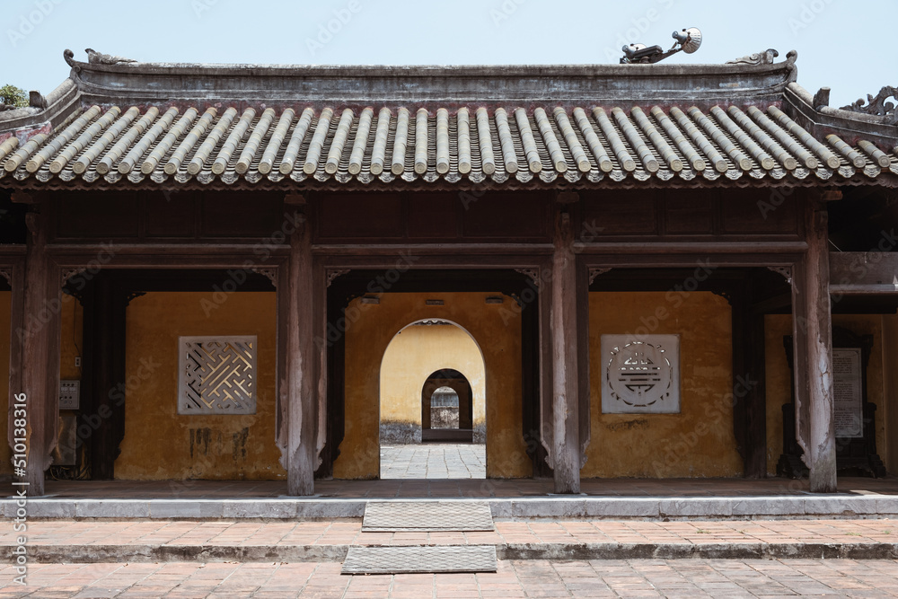 The Imperial Palace of Hue in Vietnam, May 03, 2021