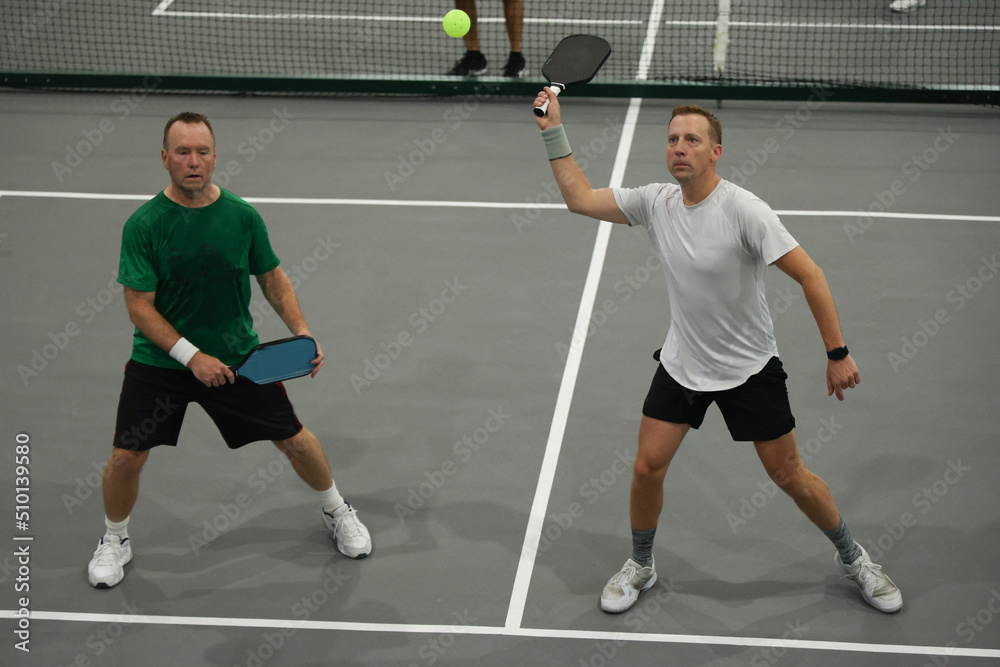 Pickleball Overhead Smash Stock Photo Adobe Stock the-secret-to-smashing-overheads-in-pickleball-briones-pickleball