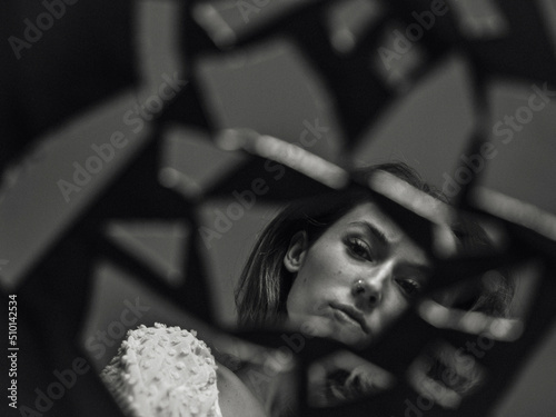 Broken mirror