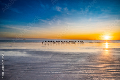 sunset on cable beach photo