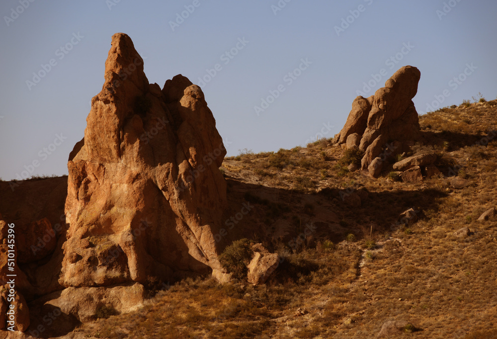 Fototapeta premium Dripping Springs Natural Area outside Las Cruces New Mexico