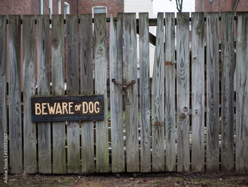 Beware of dog photo