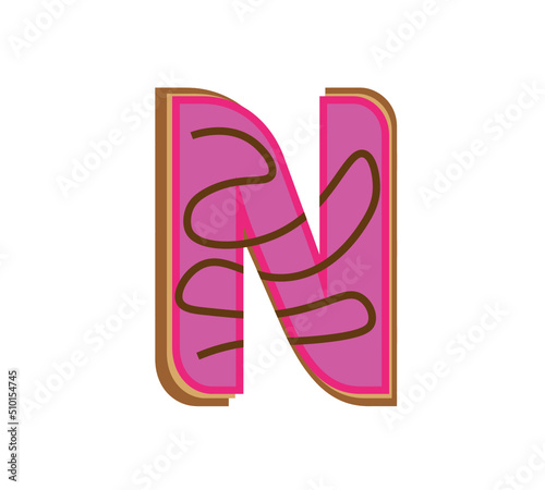 Donut letters svg, donuts alphabet letters and numbers svg, Alphabet donut svg, donut svg, donuts png, alphabet donut cuttable files, NUMBER
