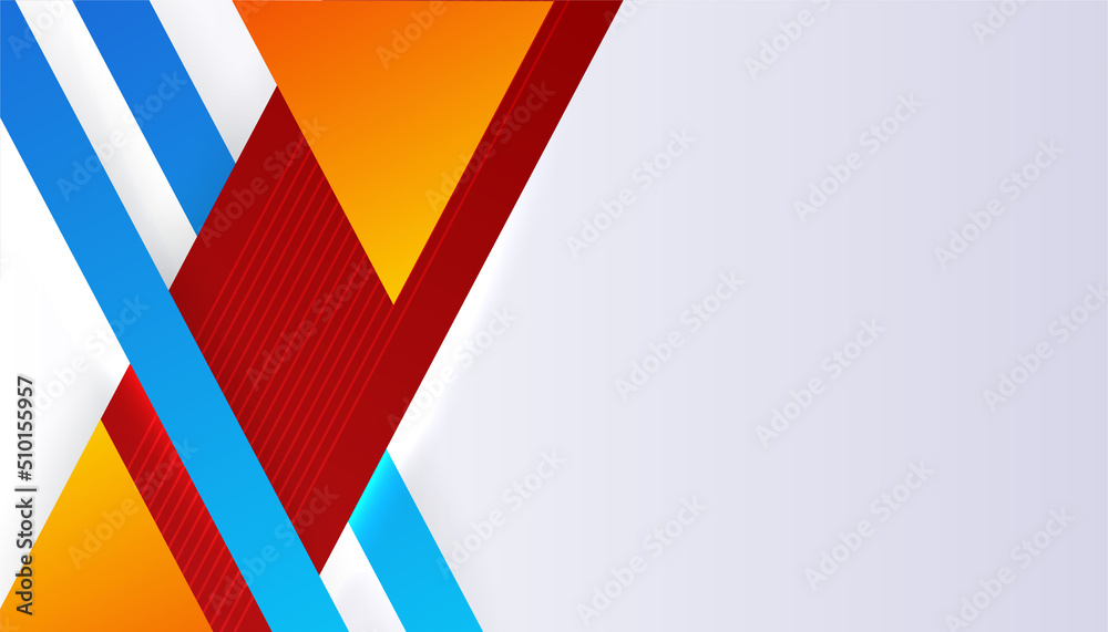 Colorful red presentation templates elements. Vector infographics. Use