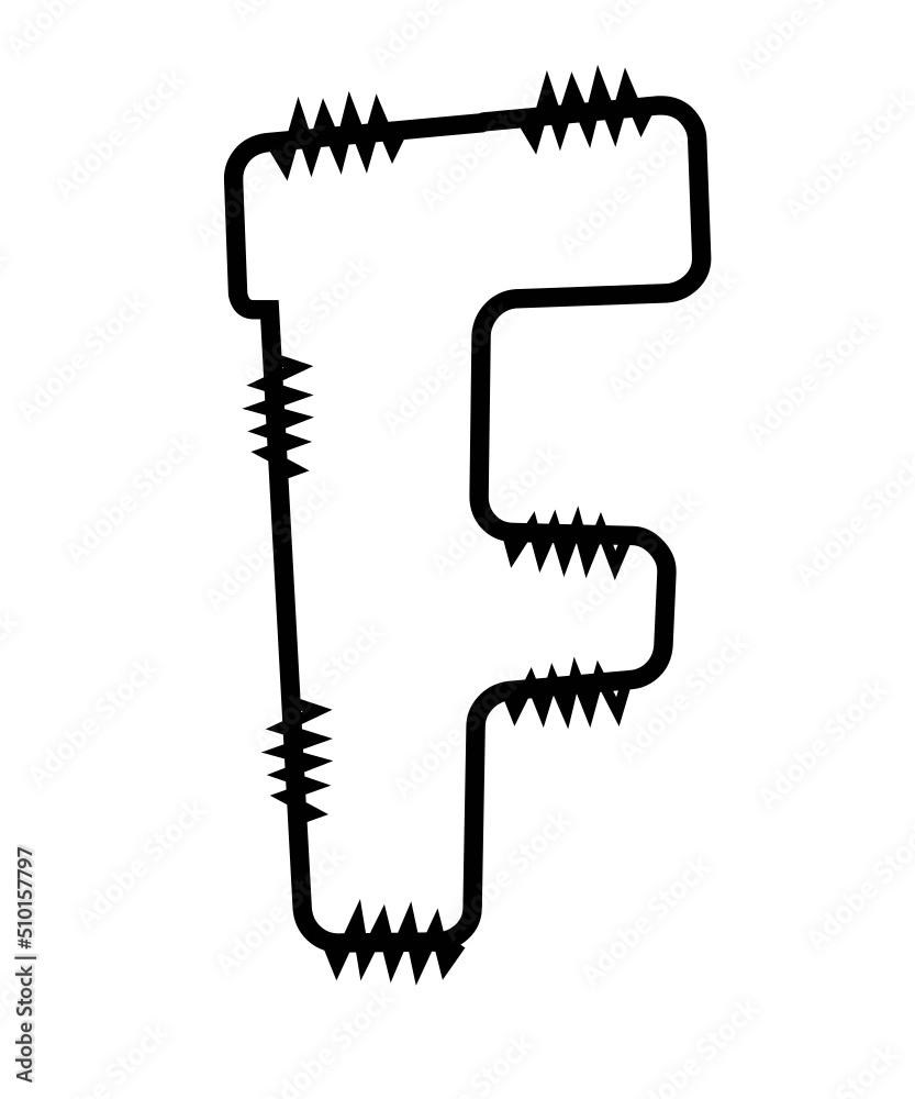 Doodle Letters Alphabet svg, Hand Drawn Alphabet, Doodle Letters