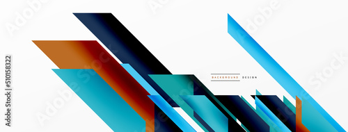 Dynamic lines background. Wallpaper for concept of AI technology, blockchain, communication, 5G, science, business and technology