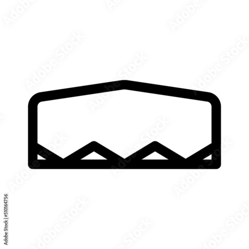 islamic cap icon or logo isolated sign symbol vector illustration - high quality black style vector icons
