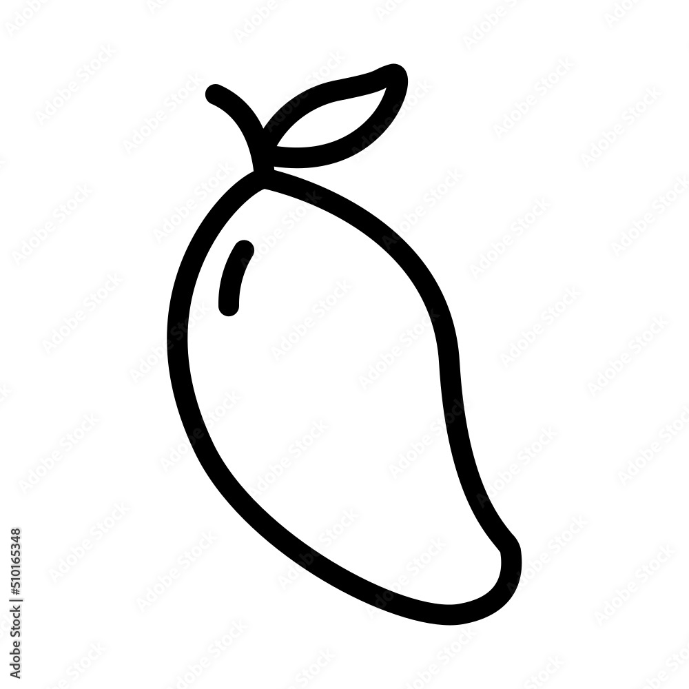 Mango Fruit Icon Mango Fruit Icon