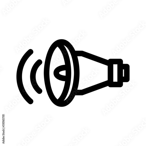 speaker icon or logo isolated sign symbol vector illustration - high quality black style vector icons
