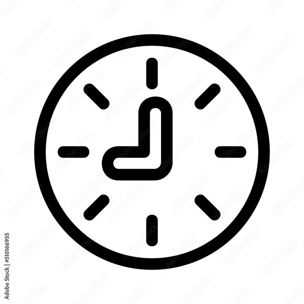 time icon or logo isolated sign symbol vector illustration - high quality black style vector icons
