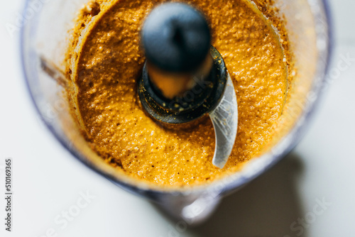 Yellow Sauce in Food Processor
