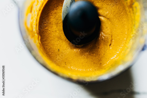 Yellow Sauce in Food Processor