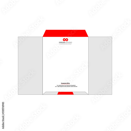 Creative Professional Envelop Unique Design Template
