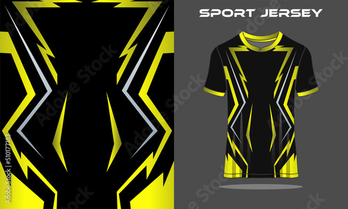 Tshirt sports abstrac texture footbal design for racing soccer gaming motocross gaming cycling 