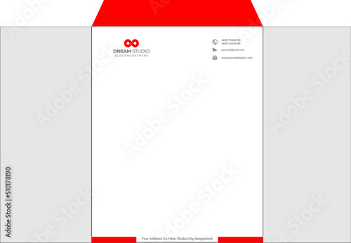 Creative Professional Envelop Unique Design Template
