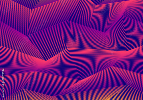Abstract stripes optical ar...