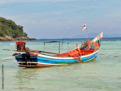 longtail boat Thailande